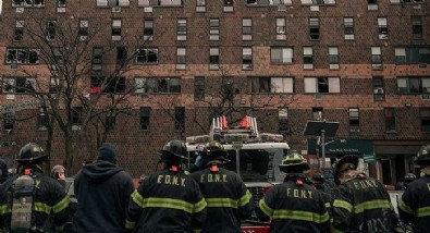 New York'ta yangın faciası! 9’u çocuk 19 kişi hayatını kaybetti
