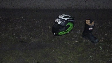 Tekirdag'da Motosiklet Bariyerlere Çarpti Açiklamasi 1 Ölü, 1 Agir Yarali