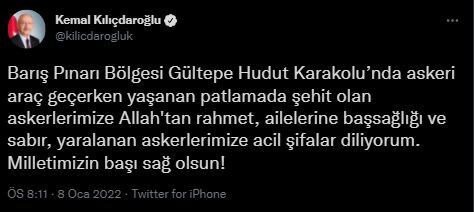 'Patlama' ittifakı: Akşener ve Kılıçdaroğlu üç askerin şehit olduğu hain saldırıyı 'patlama' diyerek geçiştirdi
