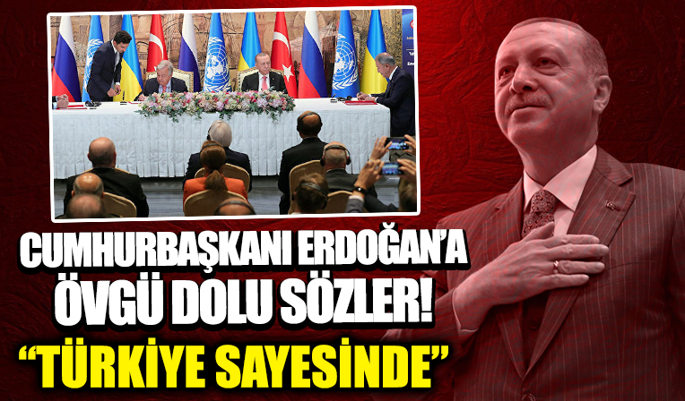 Cumhurbaşkanı Erdoğan'ın tahıl koridoru ve esir takası başarısına övgü: Türkiye sayesinde yapıldı