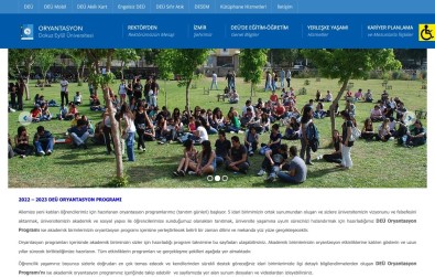 DEÜ'den Yeni Ögrenciler Için Oryantasyon Programi