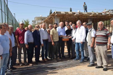 Didim Denizköy Mahallesi Taziye Evinin Son Tablesi Atildi