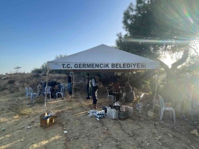 Kaybolan Kisi Için Arama Çalismalarina Germencik Belediyesi'nden Destek