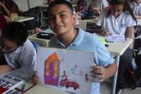 Marmarisli Ögrencilerden Itfaiyeciler Için Anlamli Ders