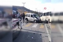 Ankara'da feci kaza: 10 işçi yaralandı!