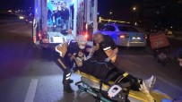 Isçi Tasiyan Servis Minibüsü Kamyonetle Çarpisti Açiklamasi 4 Kisi Yaralandi