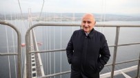 Ulaştırma ve Altyapı Bakanı Karaismailoğlu'dan 204 metre yükseklikte önemli açıklamalar: Dünya için örnek