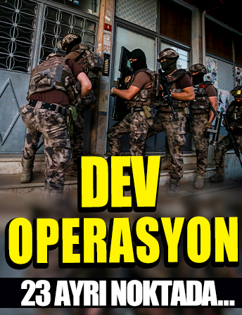 Diyarbakır'da 23 ayrı noktada operasyon!