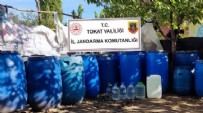 Tokat’ta 5 ton sahte alkol ele geçirildi