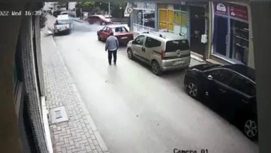 Anne Kizin Ölümle Burun Buruna Geldigi Anlar Kamerada