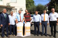 Erdemlili Çiftçilere Yerli Ve Milli Arpa Tohumu Dagitildi