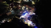 Bartin'da Patlama Yasanan Maden Ocagi Dron Ile Havadan Görüntülendi