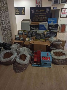 Bursa'da Kaçak Tütün Operasyonu Açiklamasi 1 Gözalti