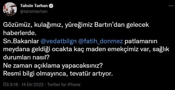 Provokasyon ittifakı! CHP ve HDP'li vekiller maden patlaması üzerinden siyaset devşirdi .