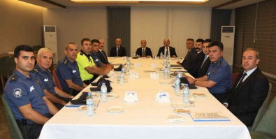 Aktas, Osmaniye'de 'Asayis Degerlendirme Toplantisi'na Katildi