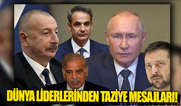 Dünya liderlerinden Bartın'daki maden faciası için taziye ve acil şifa mesajları