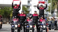 Van'da Motosikletli Polis Timleri Görevde
