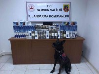 Samsun'da Araçta 60 Bin Dal Makaron Ele Geçirildi