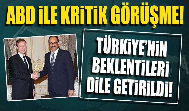 ABD ile kritik F-16 görüşmesi: Cumhurbaşkanlığı Sözcüsü Kalın Türkiye'nin beklentilerini iletti