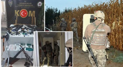 Karaman'da özel harekat polisli 'Son nokta' operasyonu: 32 gözaltı