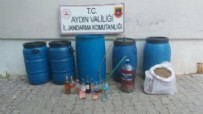 Evde 530 litre sahte içki ele geçirildi