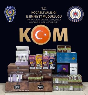 Is Yerine Yapilan Baskinda 220 Paket Bandrolsüz Sigara Ele Geçirildi