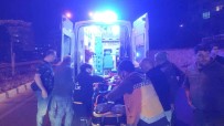 Kamyonete Çarpan Motosikletin Sürücüsü Agir Sekilde Yaralandi