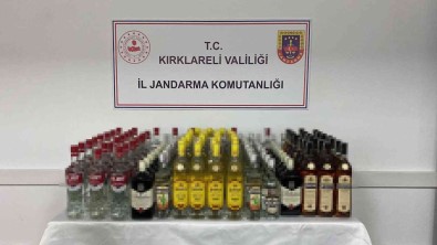 Kirklareli'nde Yarim Ton Kaçak Içki Ele Geçirildi Açiklamasi 6 Gözalti