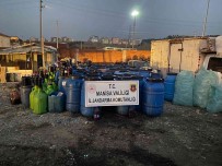Manisa'da 16,5 Ton Kaçak Sarap Ele Geçirildi