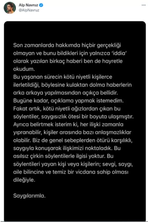 'Ayrıldılar' iddialara sert açıklama!