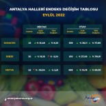 Antalya Ticaret Borsasi Eylül Hal Endeksini Açikladi