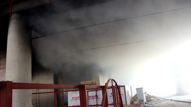 Bandirma'da Korkutan Yangin