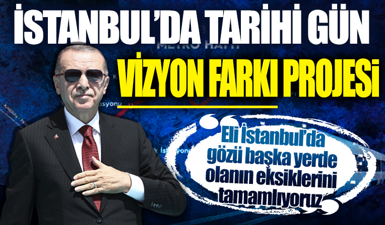 Pendik-Sabiha Gökçen Metrosu açıldı! Başkan Erdoğan’dan İBB'ye sert tepki: Benim İstanbullum derslerini verecek