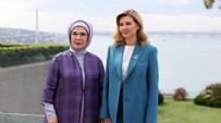 Emine Erdoğan, Ukrayna Devlet Başkanı'nın eşi Zelenska'yı İstanbul'da ağırladı!