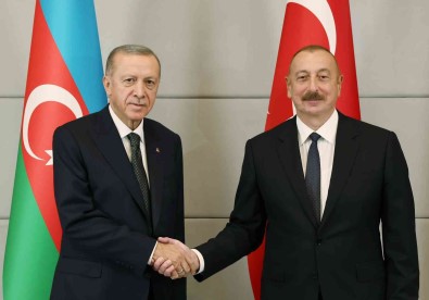 Cumhurbaskani Erdogan, Cebrayil'da Aliyev Ile Görüstü