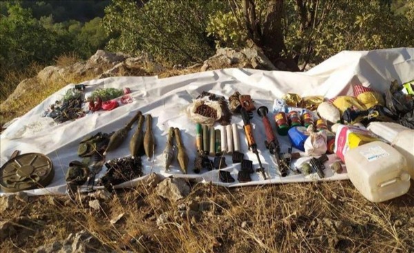 Şırnak'ta PKK’ya ait mühimmat bulundu