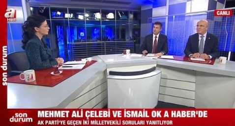 Mehmet Ali Çelebi ve İsmail Ok'tan canlı yayında önemli açıklamalar! 'Teröre destek verenlerle olamam'