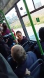 IETT Otobüsünde Yolcular Arasinda Yasanan Tartisma Kamerada