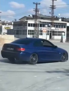 Konya'da Drift Atan Magandaya 9 Bin 552 TL Ceza