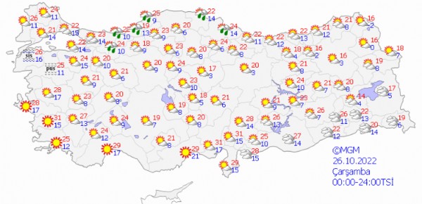 Meteoroloji hava durumu raporunu paylaştı! Bu illerde yaşayanlar dikkat: Sağanak, kar ve karla karışık yağmur...