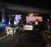 Ankara'da Bir Otomobil TIR'a Arkadan Ok Gibi Saplandi Açiklamasi 1 Yarali