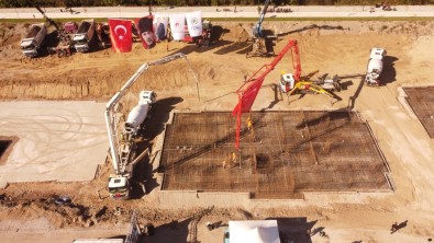 Zonguldak'ta Sosyal Konutlarin Temeli Atildi