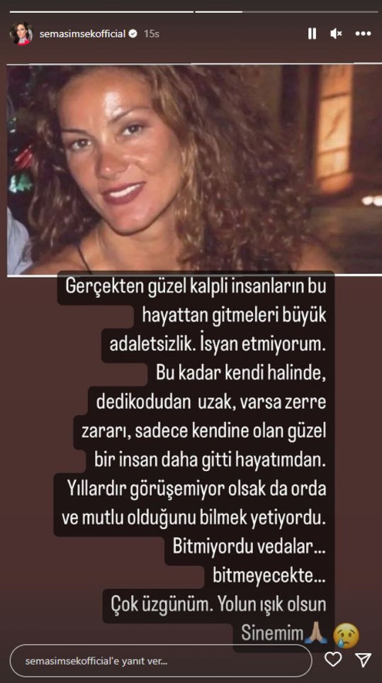 'İsyan etmiyorum çok üzgünüm'