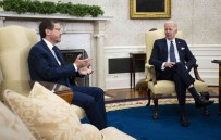 ABD Baskani Biden Ile Israil Cumhurbaskani Herzog, Beyaz Saray'da Bir Araya Geldi