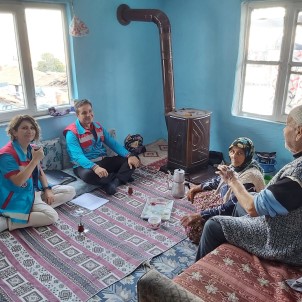 Kirkagaç'ta 55 Günde 550 Aile Ziyaret Edildi