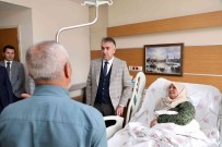 Vali Çagatay'dan Sehit Annesine Ve Saglik Çalisanina Ziyaret
