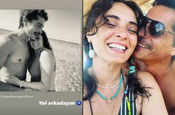 Ünlü çiftten aşk dolu pozlar