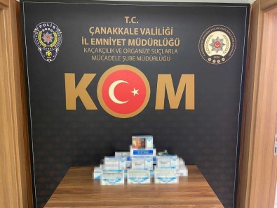 Çanakkale'de 57 Bin Adet Doldurma Sigara Ele Geçirildi