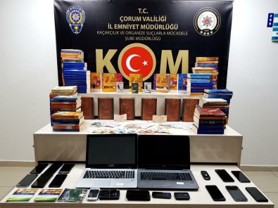 Çorum'da Mahrem Kurye Operasyonunda 7 Kisi Tutuklandi