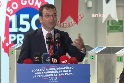 CHP'li İBB, yarısını AK Parti'nin yaptığı projeyi '2020'de açacağız' demişti: Sonunda bugün hizmete giriyor!